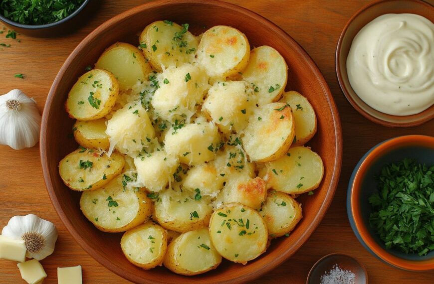 Queste patate croccanti al parmigiano mi hanno fatto diventare dipendente!